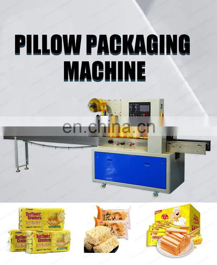 New type servo motor pet toys vermicelli pillow packaging machine