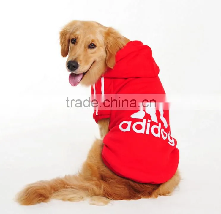 Small quantity supply adidog pet clothes for dog