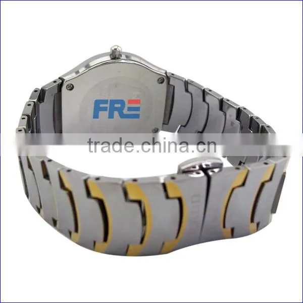 wholesale fashionable stainless steel watch for man and women