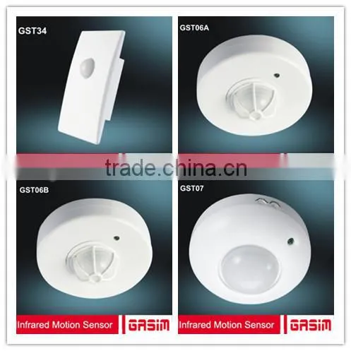 2015 best sell 180 degree Infrared Motion Sensor GST09