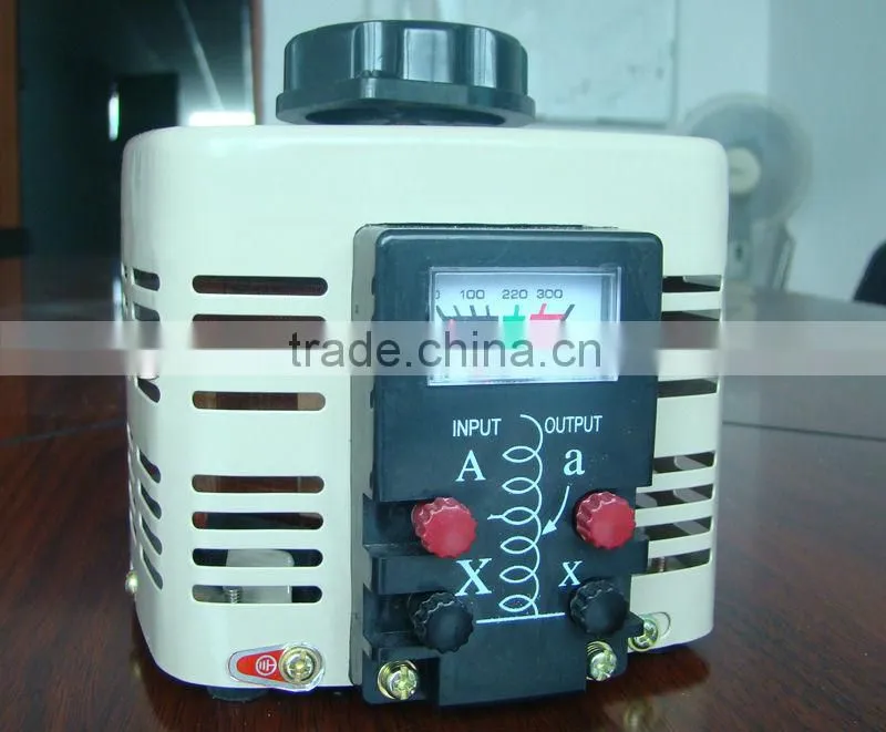 manual contacting voltage regulator