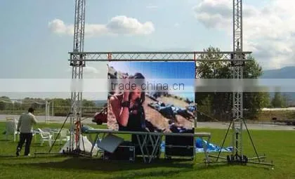 Kiya power P6 outdoor screen die-casting cabinet, professional manufacturer of LED display screen die-casting cabinet