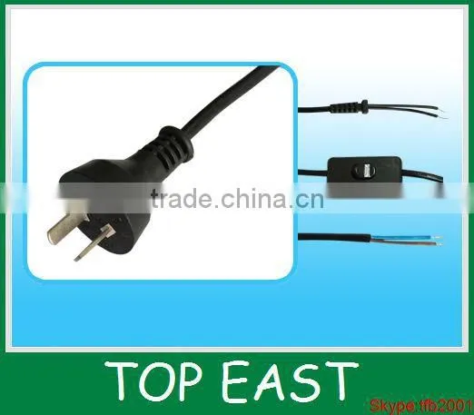 America ac power cord 2 flat pin plug 110v
