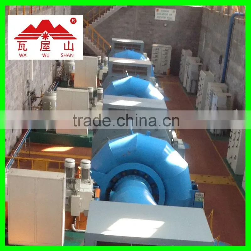 hydro power turbine horizontal shaft francis