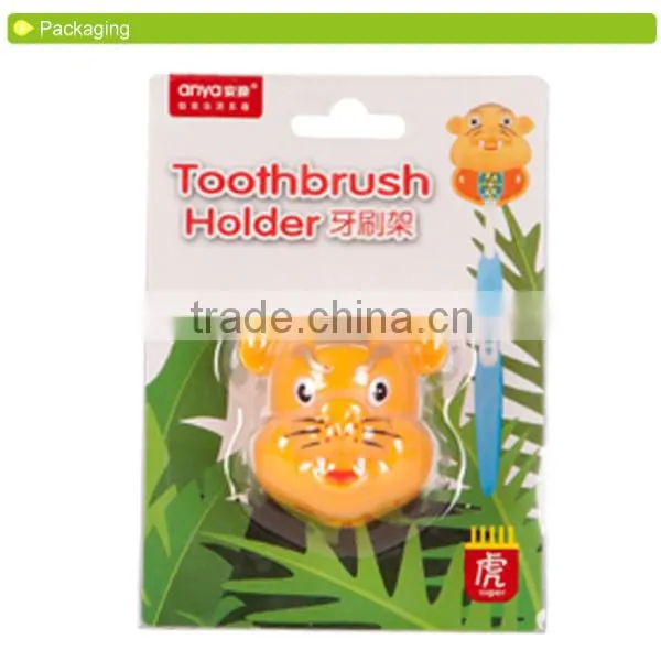 D485 Cartoon Animals Modern Bathroom Design Toothbrush Holder Brush Holder Breathable Dustproof