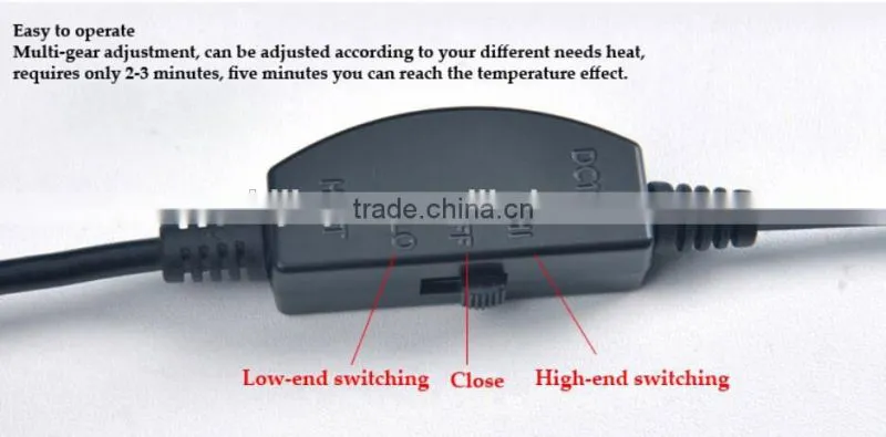 12 V aftermarket good quality and cheap price car seat heating cushion for winter exported to Europe