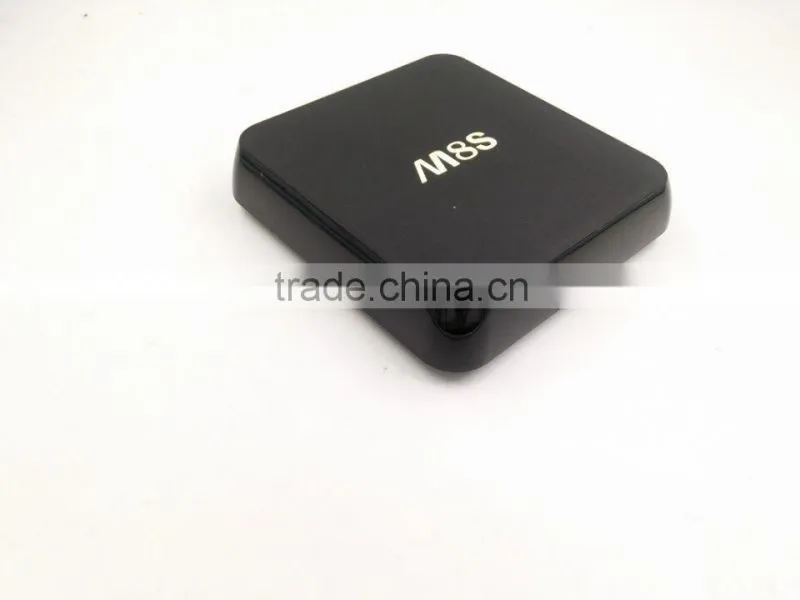 Android TV BOX Amlogic S812 Quad Core Transpeed M8S 2.4G/5G AP6330 4K Android 4.4.2 H.265 Miracast 2G 8G XBMC Kodi fully loaded