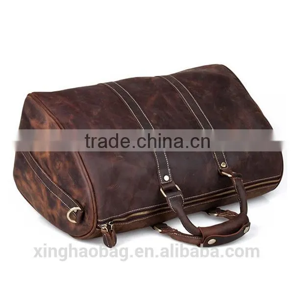 Guangzhou Factory Leather Bag Travel Bag Wholesale 2014