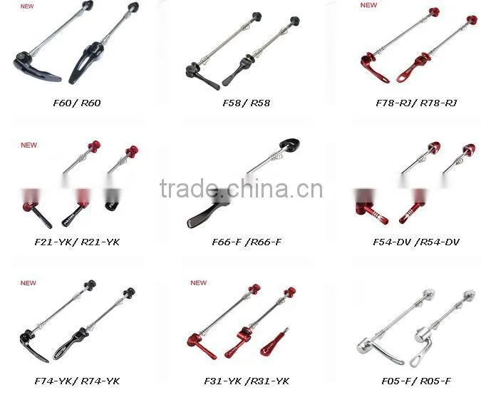 CHW84 road alloy bicycle quick release, bike skewer