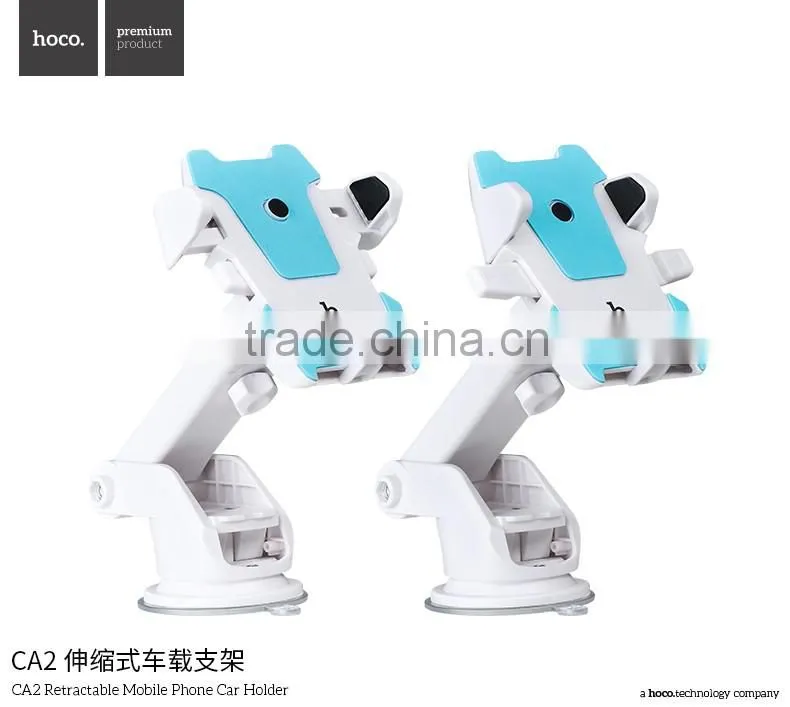 HOCO CA2 Retractable Mobile Phone Car Holder for Universal Mobile Phone 360 Degree Rotating Car Mount Bracket Holder MT-5564