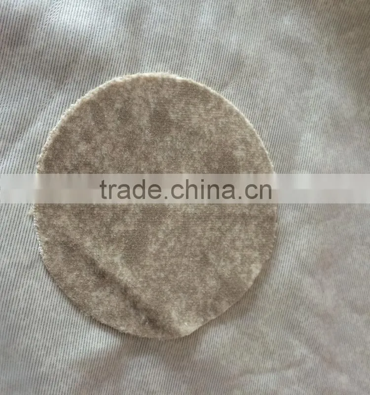 400GSM heavyweight fleece fabric with transfer pu coated