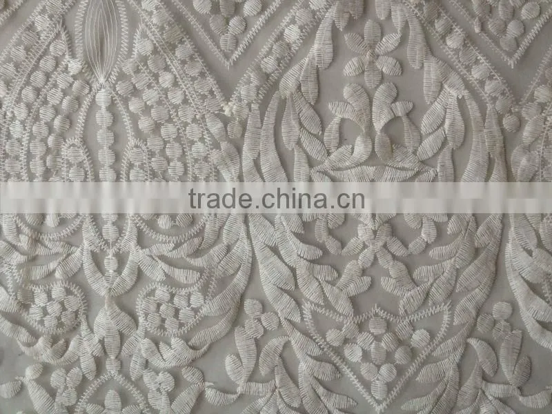 2013 new style african french lace embroidery fabric