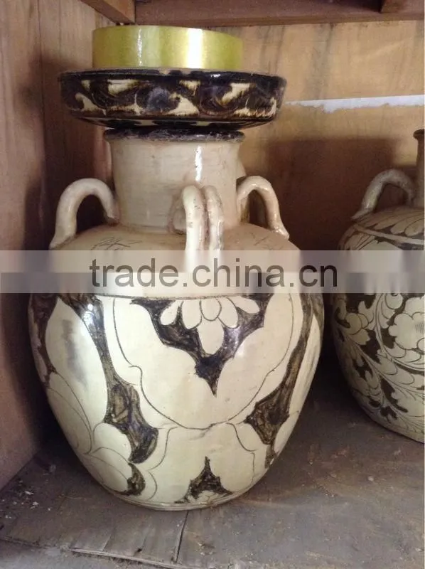 Chinese antique porcelain vase for hotel decor