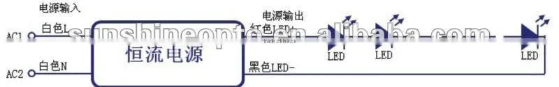 28W 320mA PFC Constant Current LED Driver Factory
