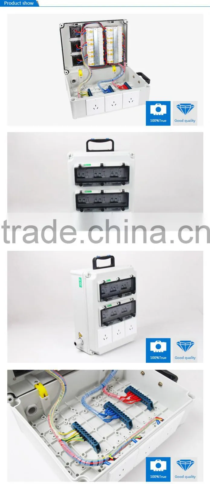 SAIP/SAIPWELL New Customized Portable Waterproof Plastic Power Socket Box