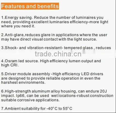 30W Flame Proof LED Tunnel Light