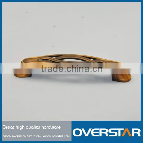 China Supplier Solid Dresser Handle,Sales Promotion Antique Brass Decorative Handle,Zinc Alloy Fur