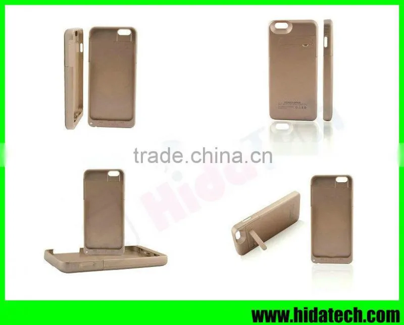 Wholesale external mobile charger battery case for iPhone 6 plus battery cover 5000mah