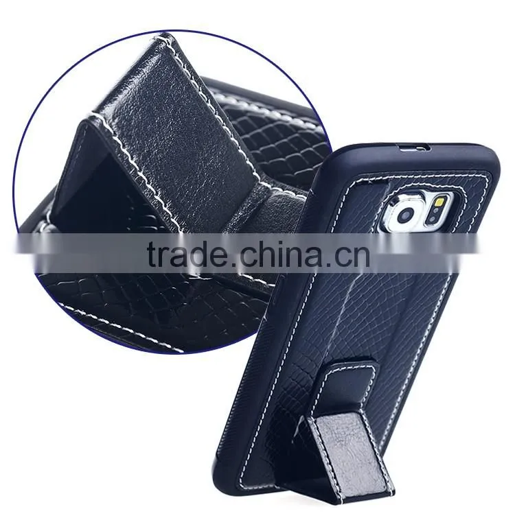 new TPU + PC case with leather for Samsung Galaxy S7