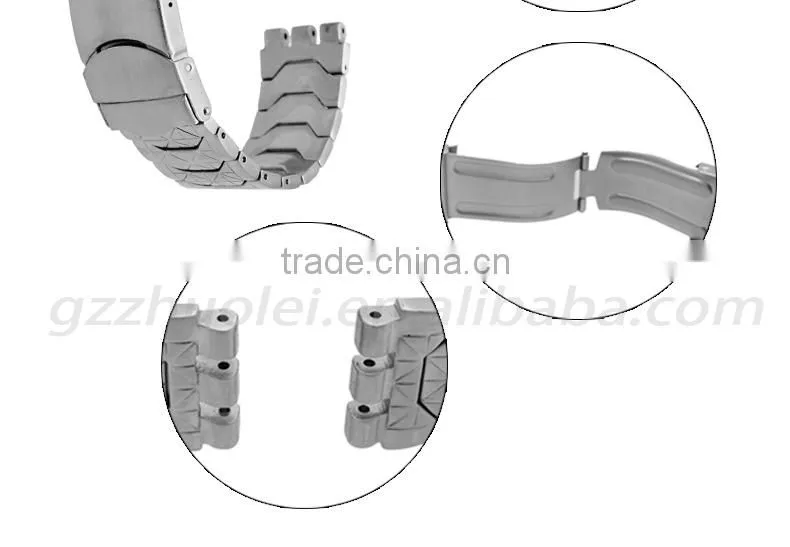 19mm Stainless steel bracelet wristbands waych band