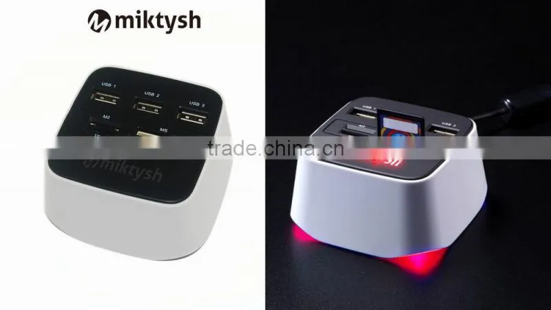 Favorable Price USB2.0 Hub Competitive Price Combo with TF Card SD Card Slot