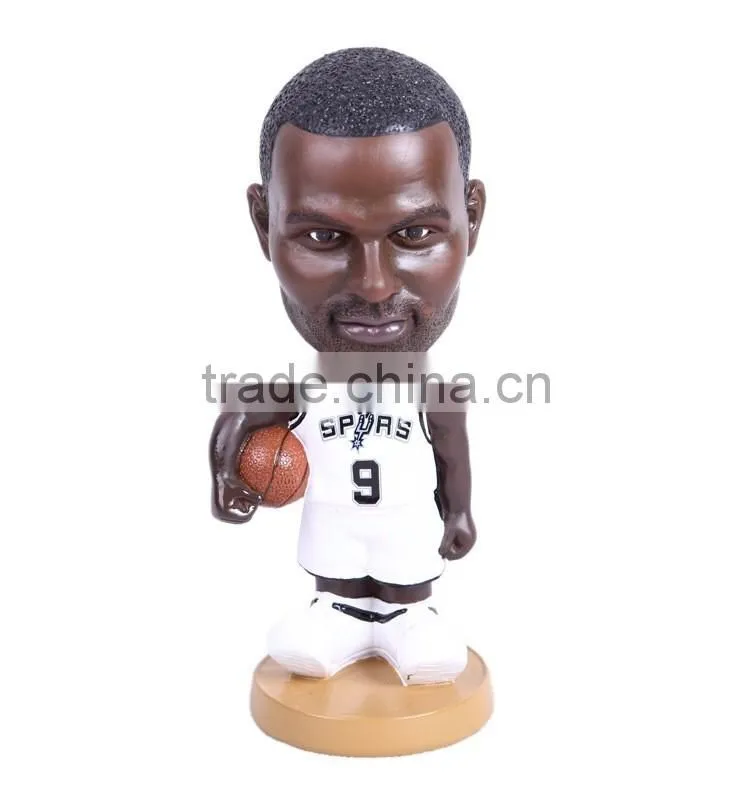 2016 hot sale Most attractive Cartoon NBA hoopster plastic figure toys for Basketball fan favorite