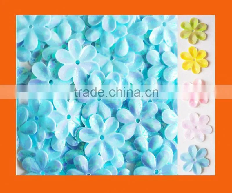 Multicolor Flower Shape Sequins