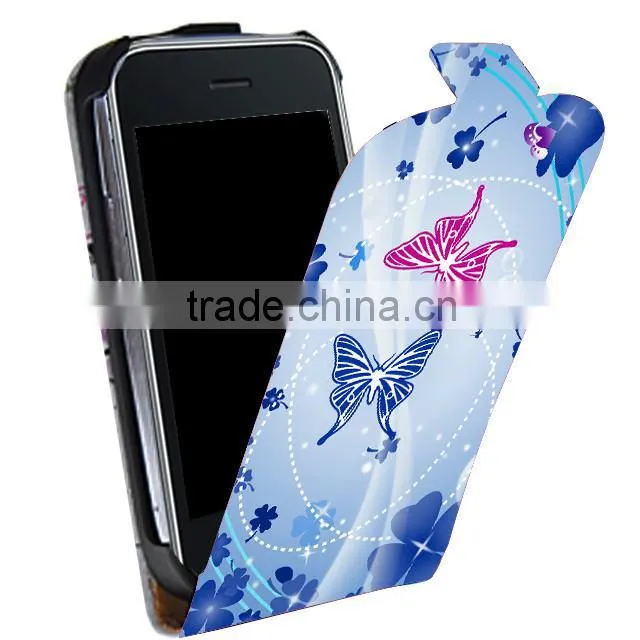 PRINTED PU MAGNETIC LEATHER CASE, FLIP LEATHER CASE FOR LG L FINO