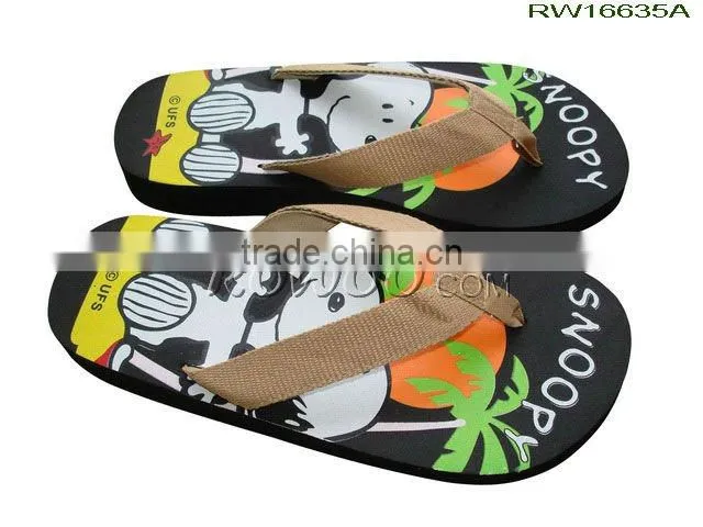 RW16635 kids' snoppy slippers