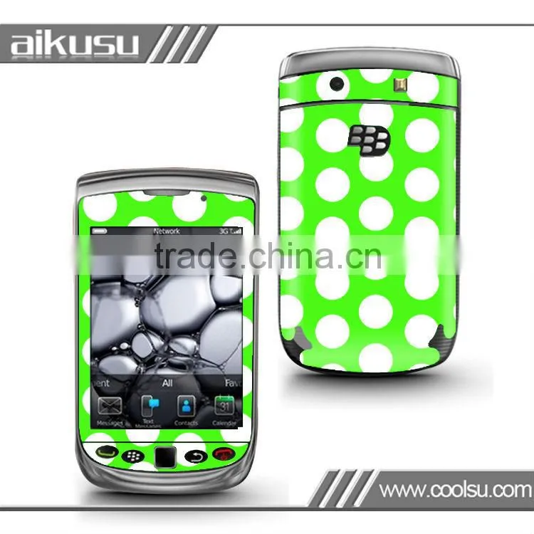 Hot sale lovely cellphone sticker for blackberry 9800