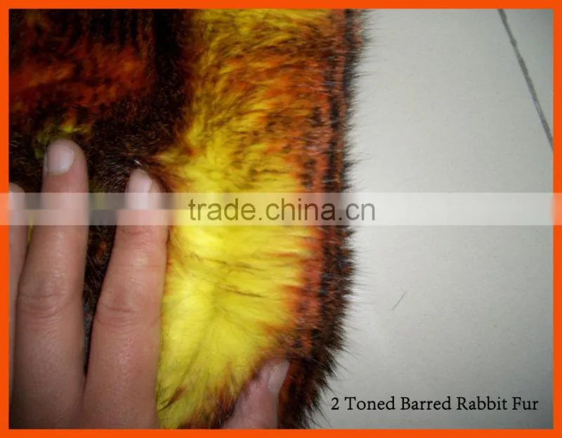 chinese factory dyed color rabbit skin fur price