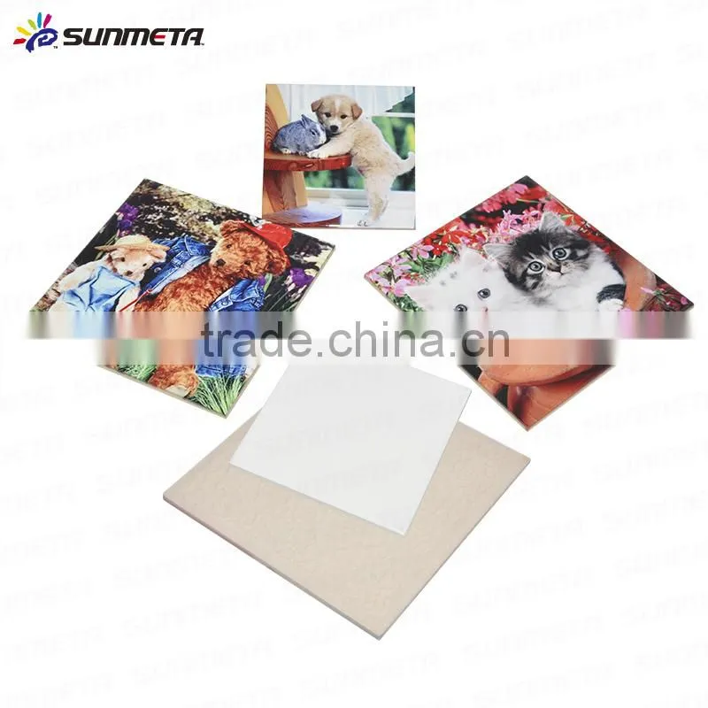 printable sublimation ceramic tile for customized printing,blank tile