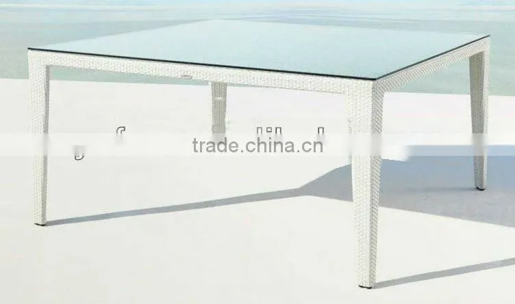 outdoor & indoor auminum rattan side table