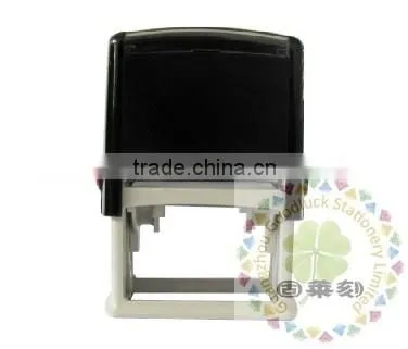 Non-flammable clear imprint refill stamp ink