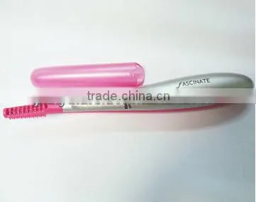 professional plastic heated mini electric eyelash curler