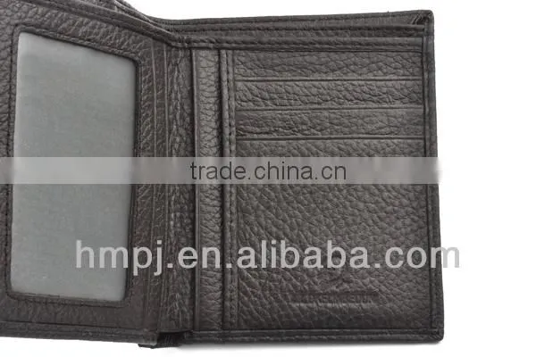 high quality genuine leather brand wallet hot selling