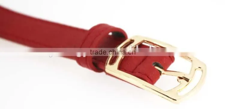 Women's Fashion leather stud belt with shiny accessories in yiwu