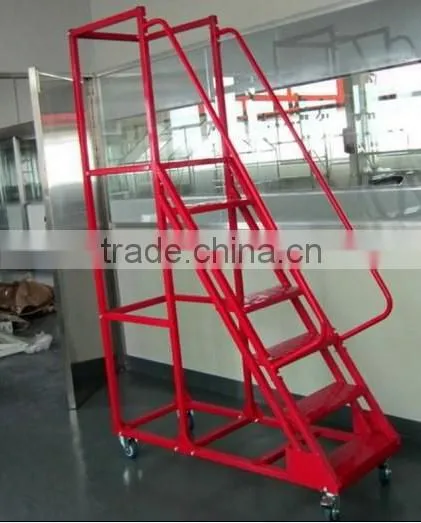 warehouse movable safety steps ladders