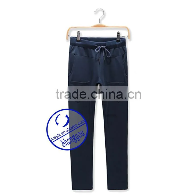 2015 top sale korean style casual women pants