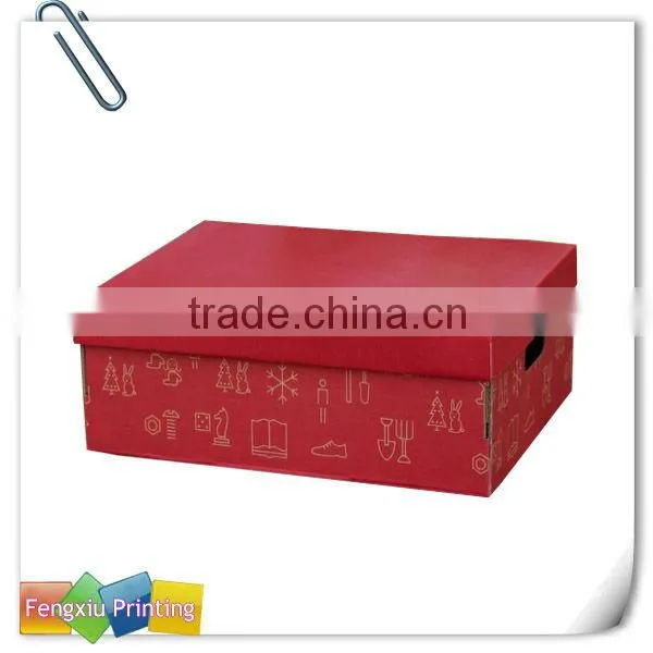 Corrugated Custom Made Shoe Box