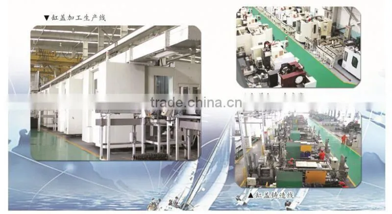 Weifang shenhang R4105 series diesel engine with 4 cylinder