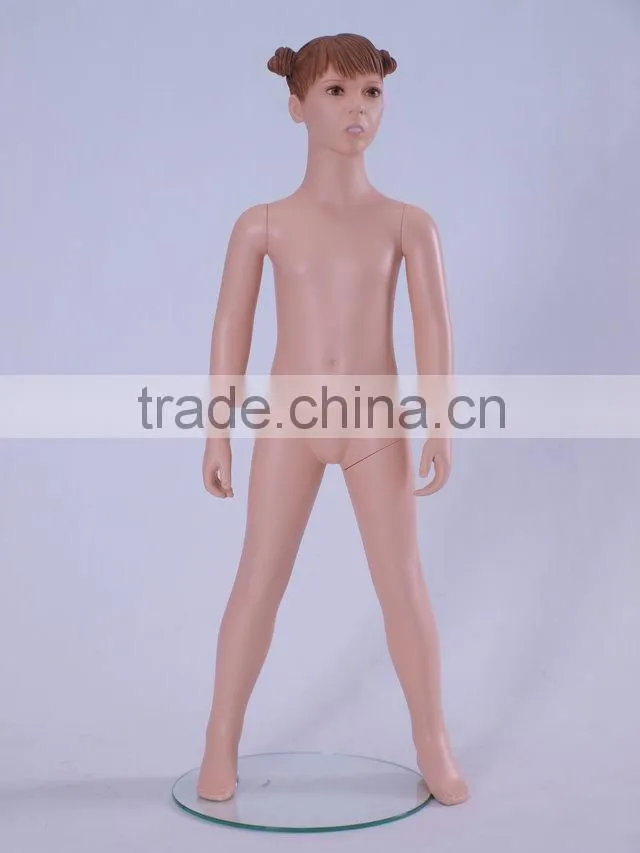 Fiberglass unbreakable girls mannequin