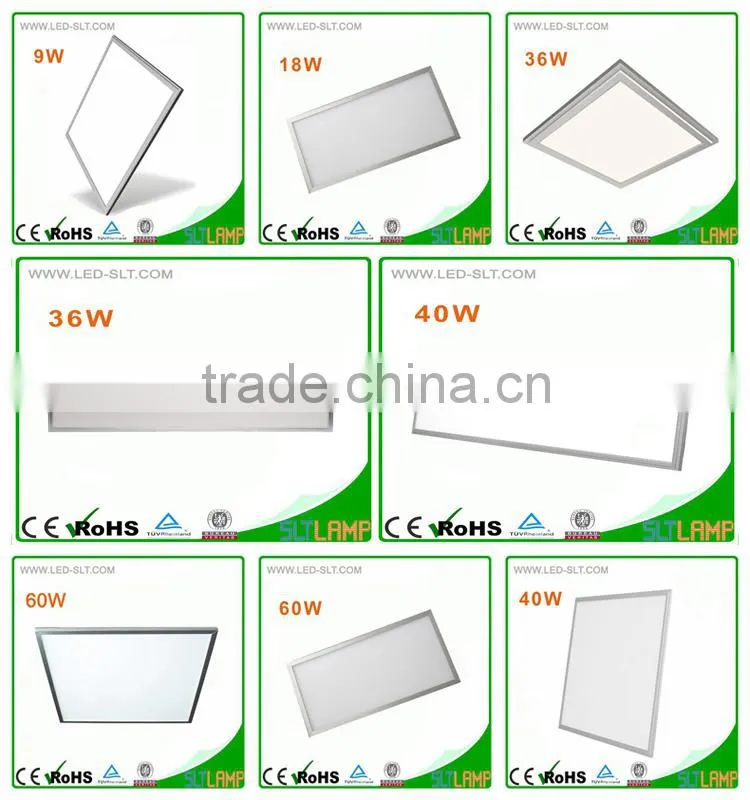 12W 36W LED Panel lamp CE/RoHS/UL Dimmable