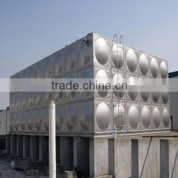 Hot-dipped Galvanized Pressed Steel Water Tank