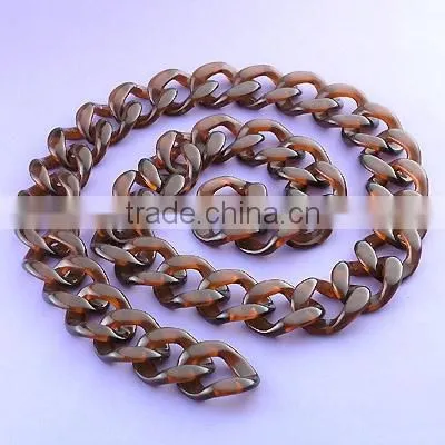 acrylic chain/plastic chain/resin chain/metal chain