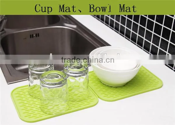 Heat Pad Anti Slip Silicone Mats Kitchenware Tools