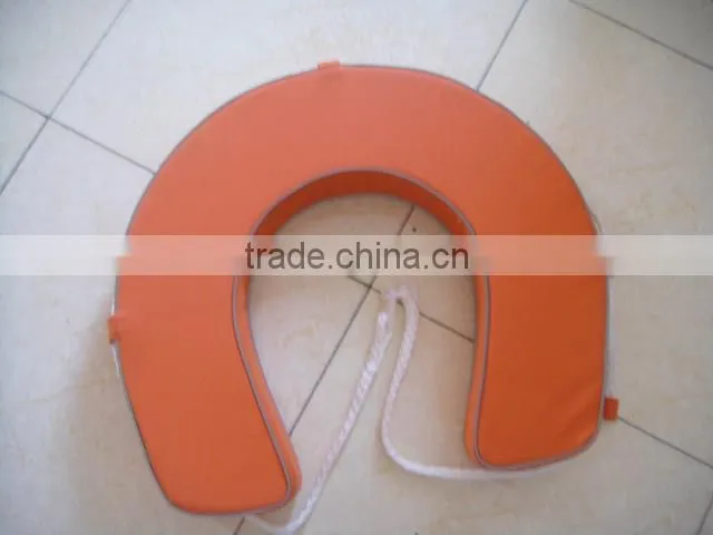 Horse shoe life buoy