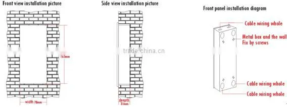 ITC T-67 Series Hot Sale Cheap IP Bank Intercom System for ATM