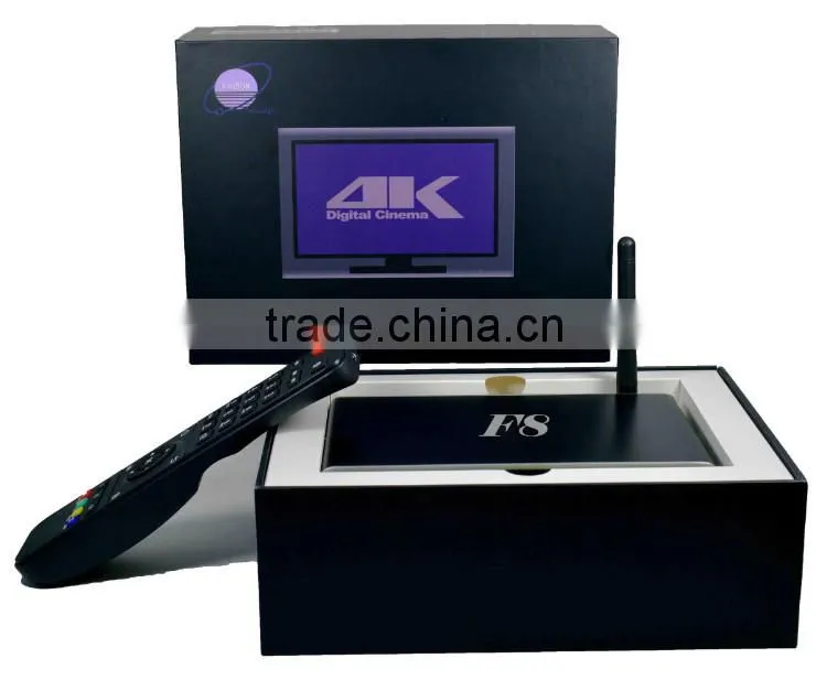 Foison Aluminum TV Box with Quad Core Amlogic S812 H. 265 and 4k