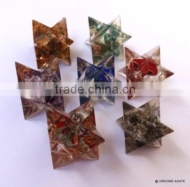 Wholesale Chakra Merkaba Sets : Orgone-Orgonite Agate